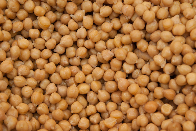 Chickpeas Background